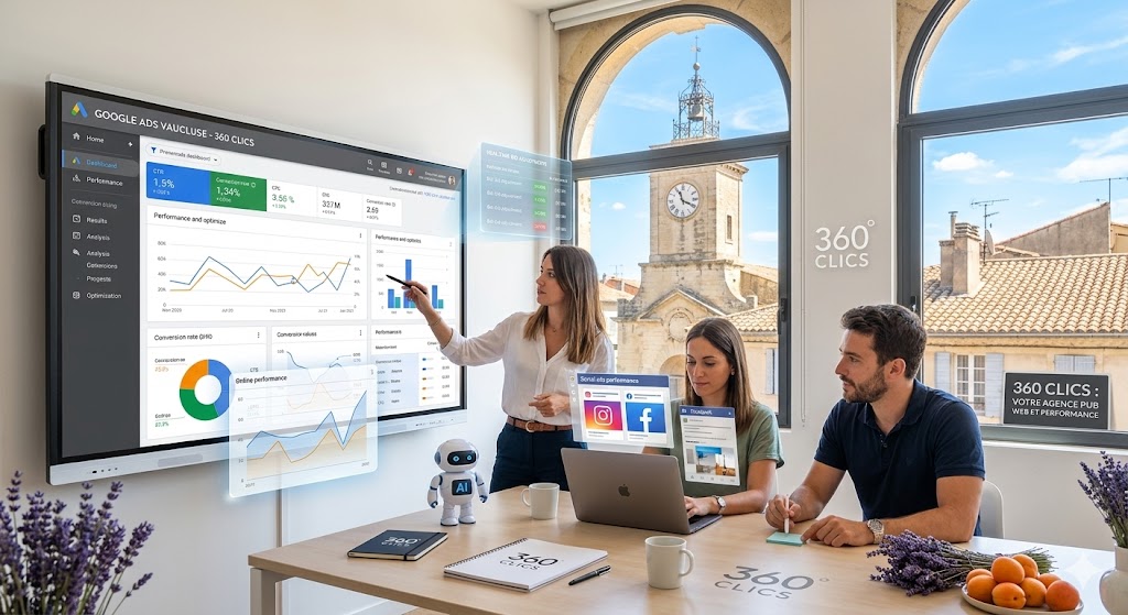 Publicité Google Ads et Social Ads : Comment obtenir des résultats immédiats dans le Vaucluse ?